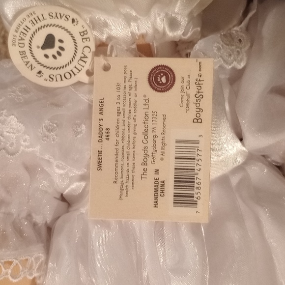Boyds Bears Snuggle B's Sweetie DADDY'S ANGEL # 4658 - Picture 2 of 8